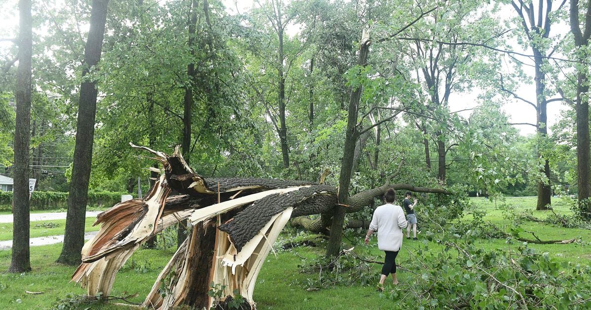 Tornado hits Michigan without warning, killing toddler, while twister in Maryland injures 5