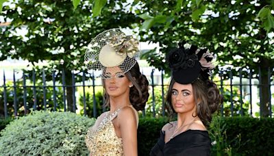 Ascot revellers take advantage of the more relaxed dress code