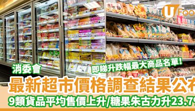 消委會超市｜最新超市價格調查結果公布 9類貨品平均售價上升／糖果朱古力升23.7% | U Food 香港餐廳及飲食資訊優惠網站