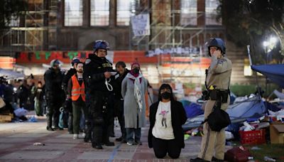 California police flatten pro-Palestinian camp at UCLA, arrest protesters