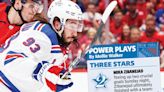 Mika Zibanejad powered Rangers’ first-round sweep with team-high seven points