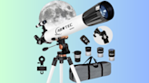 Magnify your view into outer space with this 40% off telescope