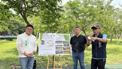 大甲區中山公園兒童遊戲設施老舊 蔡其昌爭取中央補助改善