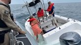Three rescued 23 miles off St. Augustine after boat starts sinking