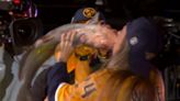 NHL fans gasp 'I'm going to vomit' after Predators fan chugs beer from catfish