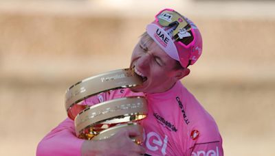 El esloveno Pogacar se impone en el Giro de Italia y anota un indiscutible triunfo en su debut