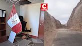 Arequipa: Sismo causa deslizamientos en vías, daños en colegio y estadio de Chala (FOTOS)