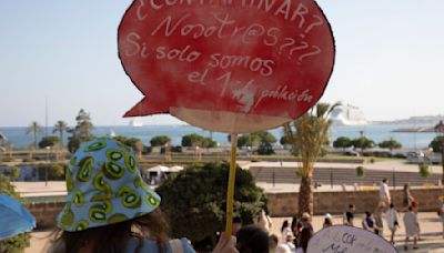 Tausende demonstrieren gegen Massentourismus auf Mallorca