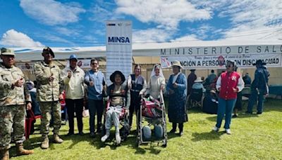 Campañas de salud en Pasco y Puno brindó Instituto de Rehabilitación Amistad Perú-Japón