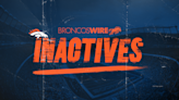 Broncos inactives: 7 players won’t play vs. Bills on Monday