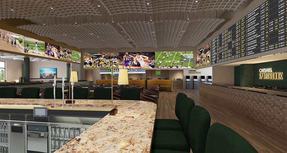 Caesars breaks ground on new Monmouth Park sportsbook (photos)