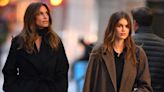 Kaia Gerber and Cindy Crawford Coordinate in Very Chic Winter Outerwear