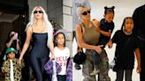 Kim Kardashian says she feels like the 'worst mom' when her kids have tantrums and she feels so overwhelmed she has to lock herself in another room: 'That's not what you should do'