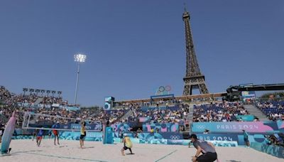 Los estadios efímeros en pleno París, todo un desafío