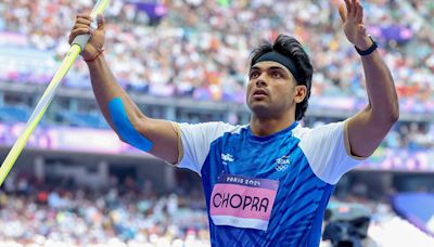 Neeraj Chopra at Paris 2024 Olympics live: Get javelin throw match results, scores, best throws and updates