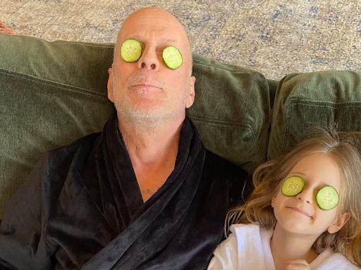 Bruce Willis' wives and daughters celebrate him on Father's Day