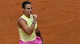 Aryna Sabalenka se instala en semifinales del WTA 1000 de Roma