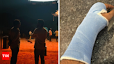 Jr NTR wraps 'Devara' shoot despite hand injury; actor's team releases an official statement | Telugu Movie News - Times of India