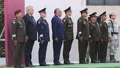 Horacio Duarte asiste a designación de nuevo comandante de la 37/a Zona Militar