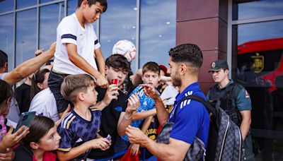 Las fotos de la selección antes del amistoso con Andorra