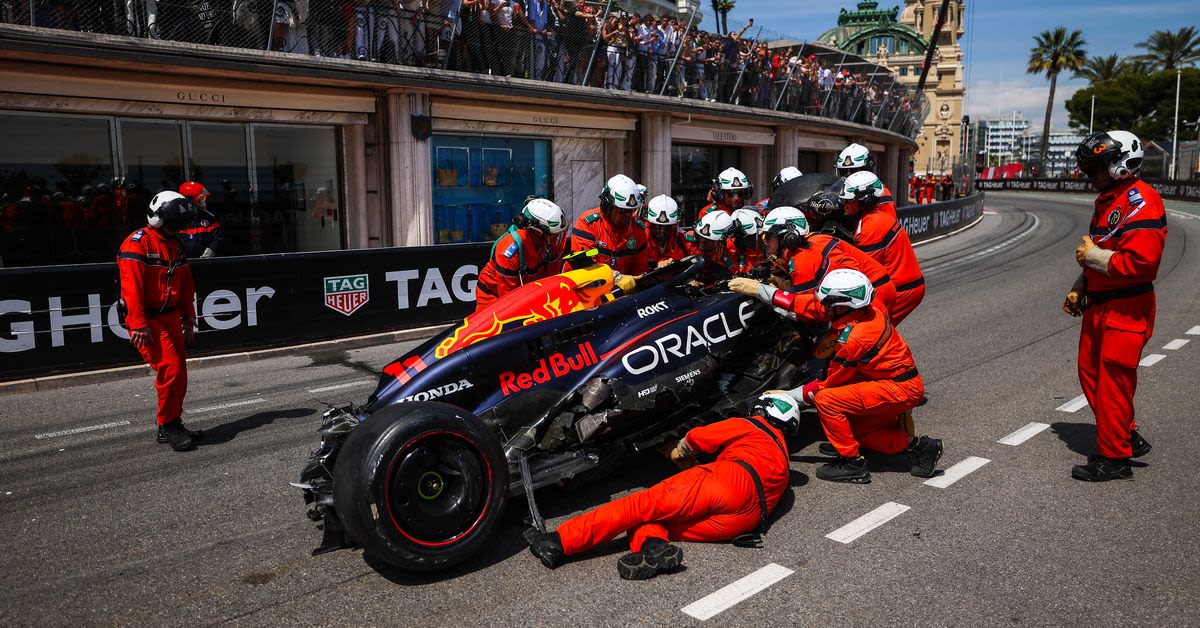 Sergio Pérez’s Monaco Grand Prix accident an expensive proposition for Red Bull