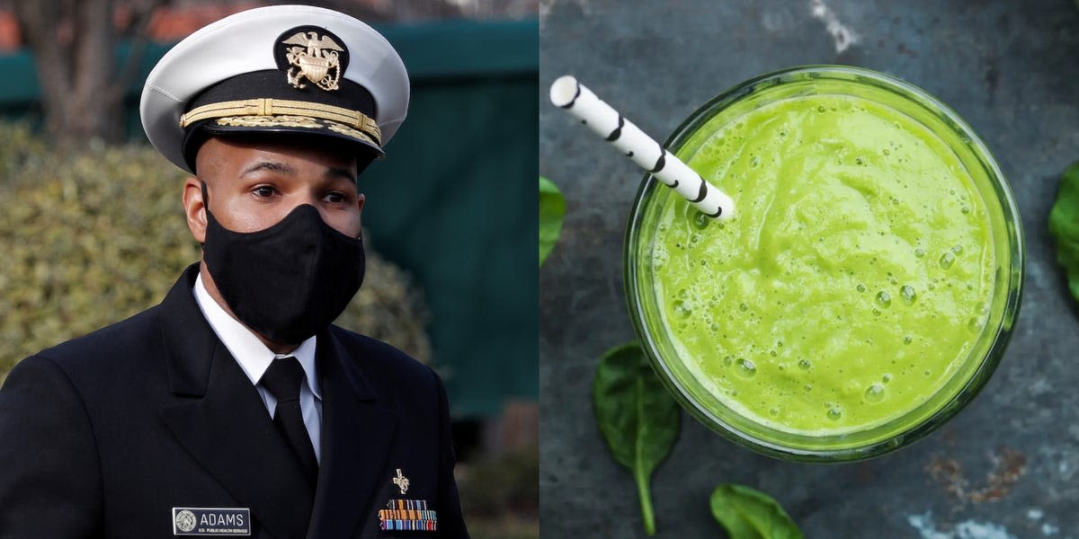 A former surgeon general shares his 4-ingredient smoothie recipe to reduce ultra-processed foods and live longer