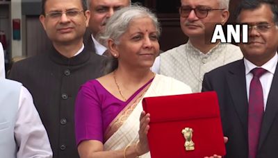 Budget 2024: A look at Nirmala Sitharaman’s iconic saree choices over the years – From red silk saree with temple border to a bright pink Mangalgiri saree