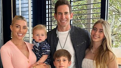 Tarek El Moussa Celebrates Father's Day with His Blended Family: 'Three Amazing Children' and 'an Incredible Wife'