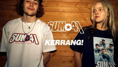 Check out the new Kerrang! x Sum 41 capsule collection