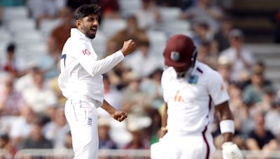 Shoaib Bashir’s flurry of wickets sees England win by 241 runs to clinch series