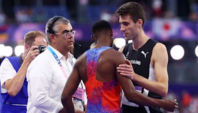 ‘We jump’: High jumpers refuse to split gold – three years after duo shared top spot on podium