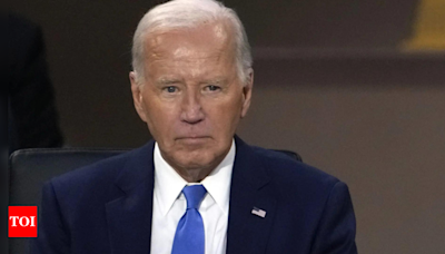 US elections: Joe Biden says dropping out was 'right thing to do', urges to 'embrace Kamala' - Times of India