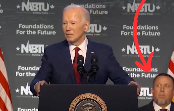 Priceless: Watch Look on Supporter’s Face Change When He Realizes Biden Just Lied to Entire Room