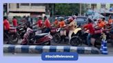 Zomato and Swiggy delivery agents out on Kolkata roads protesting against RG Kar incident, netizens share visuals