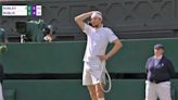 El increíble punto que ganó Andrey Rublev en la cancha central de Wimbledon y que dejó atónito e inmóvil a Alexander Bublik