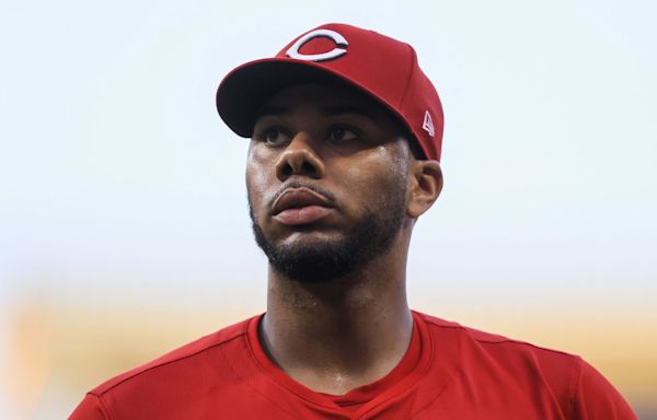 Hunter Greene’s Puppy Steals the Show at Presser After Win Over Dodgers