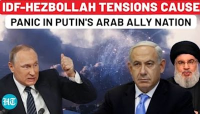 Israeli Bombardment Causes Trouble For Putin's Arab Ally, Thousands Flee From Lebanon Into Syria