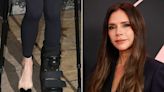 Only Victoria Beckham Would Pair a Medical Boot with a Pump: See the Star's Commitment to Style