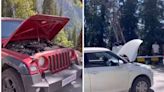 ‘Skill issue’: Internet has a field day with video of broken-down tourist cars in Manali