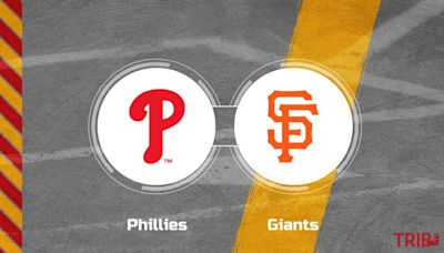 Phillies vs. Giants Predictions & Picks: Odds, Moneyline - May 29