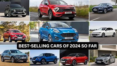 Best-selling cars of 2024 so far