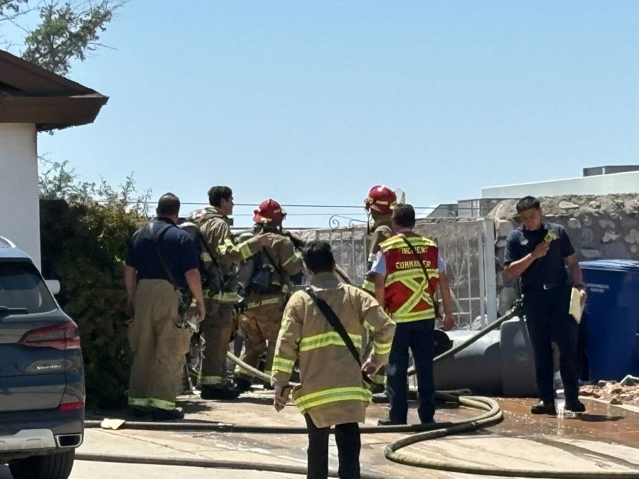 House fire in West El Paso knocked down