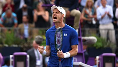 Andy Murray wins 1,000th career match to start final Queen’s Club bow in high spirits