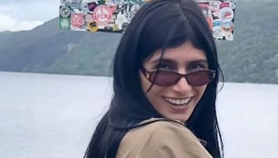 Mia Khalifa hunts Loch Ness Monster in tiny thong but has weird Nessie theory