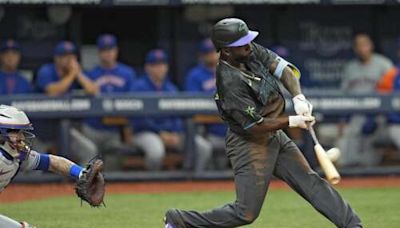 Arozarena hits tying HR off homers in 9th, DeLuca had 2-run triple in 10th, Rays beat Mets 7-6