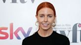 Stacey Dooley celebrates her 36th birthday with baby daughter Minnie by her side