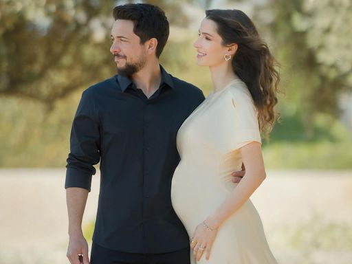 Queen Rania of Jordan Shares New Photo of Pregnant Princess Rajwa: 'Can't Wait to See You as Parents!'