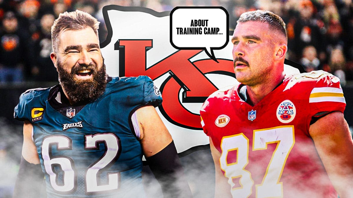 Jason Kelce drops Travis Kelce revelation ahead of Chiefs training camp