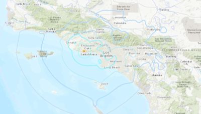 Earthquake shakes Los Angeles area