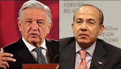 AMLO cuestiona a Calderón por supuesta declaración sobre García Luna